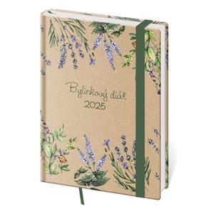 Diary B6 2025 weekly herb diary Herbs