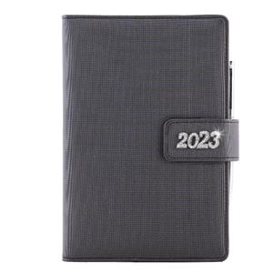 Diary BRILLIANT daily A5 2023 Czech - black