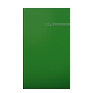 Diary Capys Weekly pocket 2016 A5 green