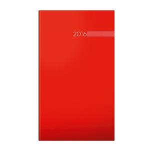 Diary Capys Weekly pocket 2016 A5 red