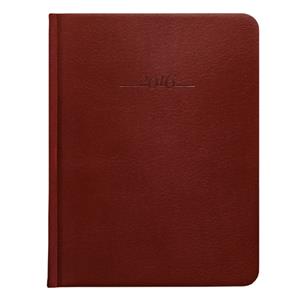 Diary Carus 2016 weekly A5 - brown