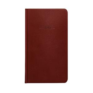 Diary Carus 2016 weekly pocket - brown