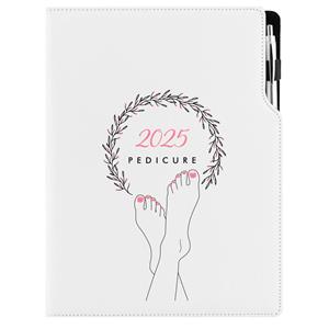 Diary DESIGN daily A4 2025 PL - Pedicure
