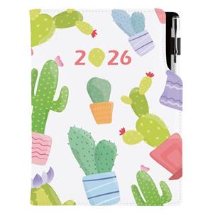 Diary DESIGN daily A5 2026 CZ - Cactus