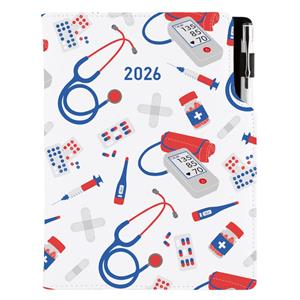 Diary DESIGN daily A5 2026 CZ - Doctor