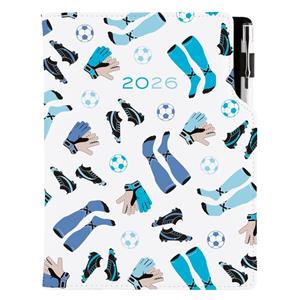 Diary DESIGN daily A5 2026 CZ - Football