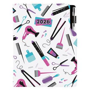Diary DESIGN daily A5 2026 CZ - Hairdresser