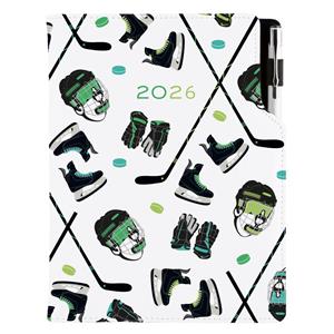 Diary DESIGN daily A5 2026 CZ - Hockey