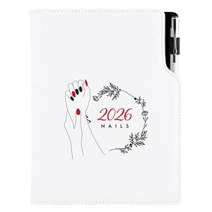 Diary DESIGN daily A5 2026 CZ - Nails