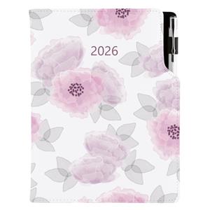 Diary DESIGN daily A5 2026 CZ - Peony