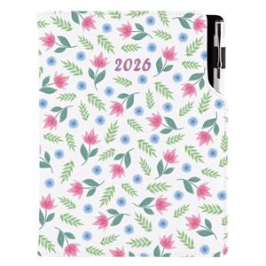 Diary DESIGN daily A5 2026 CZ - Spring flowers