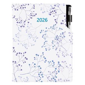 Diary DESIGN daily A5 2026 CZ - Wildflowers