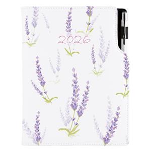 Diary DESIGN daily A5 2026 SK - Lavender