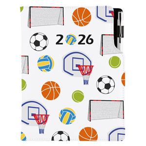 Diary DESIGN daily A5 2026 SK - Sport