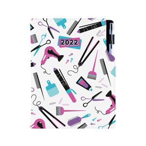 Diary DESIGN daily B6 2022 - Hairdresser