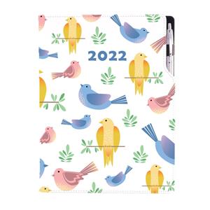 Diary DESIGN weekly A4 2022 PL - Birds