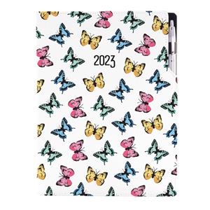 Diary DESIGN weekly A4 2023 - Color Butterfly