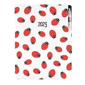 Diary DESIGN weekly A4 2023 - Ladybug