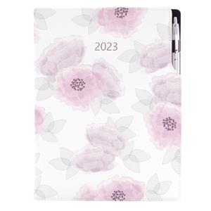 Diary DESIGN weekly A4 2023 - Peony