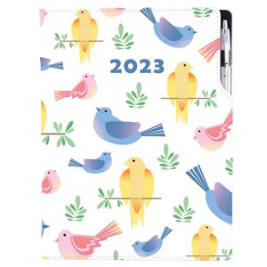 Diary DESIGN weekly A4 2023 PL - Birds