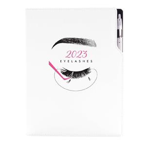 Diary DESIGN weekly A4 2023 PL - Eyelashes