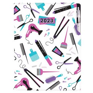Diary DESIGN weekly A4 2023 PL - Hairdresser