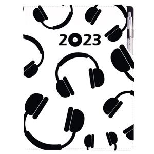 Diary DESIGN weekly A4 2023 PL - Music