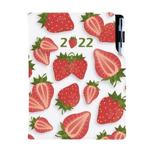 Diary DESIGN weekly A5 2022 SK - Strawberry