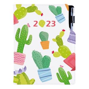 Diary DESIGN weekly A5 2023 CZ - Cactus