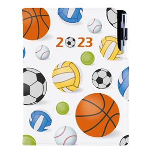 Diary DESIGN weekly A5 2023 CZ - Sport