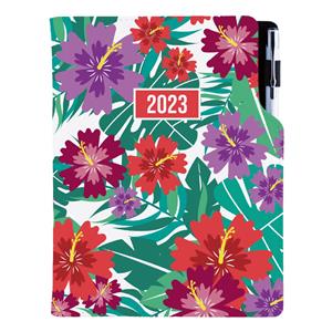 Diary DESIGN weekly A5 2023 CZ - Tropic