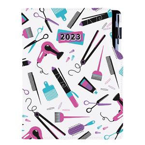 Diary DESIGN weekly A5 2023 PL - Hairdresser