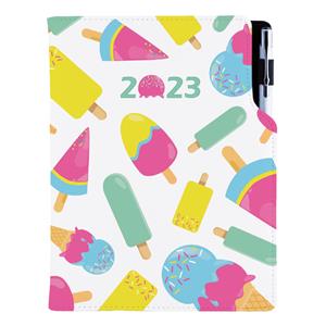 Diary DESIGN weekly A5 2023 PL - Ice lollies