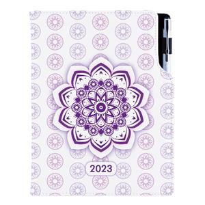 Diary DESIGN weekly A5 2023 PL - Mandala violet