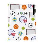 Diary DESIGN weekly A5 2024 CZ - Sport