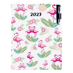 Diary DESIGN weekly B5 2023 PL - Flamingo