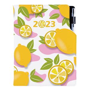 Diary DESIGN weekly B5 2023 PL - Lemon