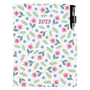 Diary DESIGN weekly B5 2025 - Spring flowers