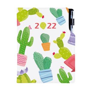 Diary DESIGN weekly B6 2022 - Cactus