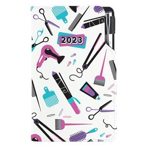 Diary DESIGN weekly pocket 2023 CZ - Hairdresser