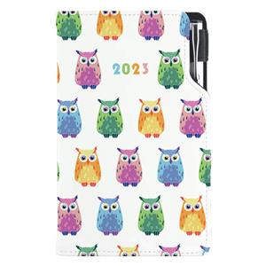 Diary DESIGN weekly pocket 2023 CZ - Owl