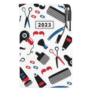 Diary DESIGN weekly pocket 2023 SK - Barber