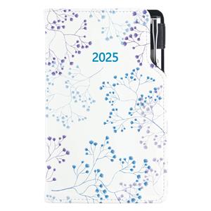 Diary DESIGN weekly pocket 2025 CZ - Wildflowers