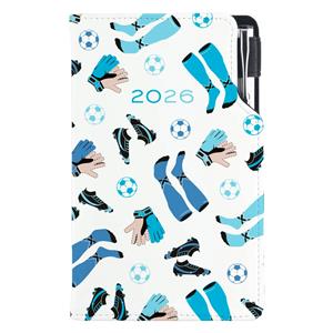 Diary DESIGN weekly pocket 2026 CZ - Football