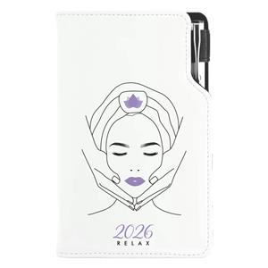 Diary DESIGN weekly pocket 2026 CZ - Relax