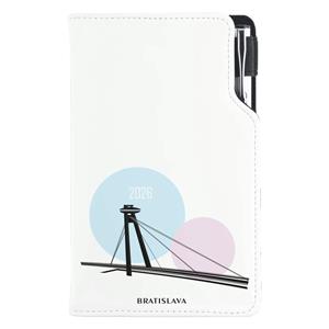 Diary DESIGN weekly pocket 2026 PL - Bratislava