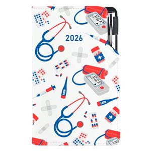 Diary DESIGN weekly pocket 2026 PL - Doctor