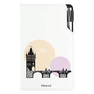 Diary DESIGN weekly pocket 2026 PL - Prague