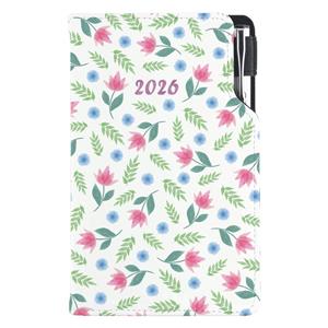 Diary DESIGN weekly pocket 2026 PL - Spring flowers