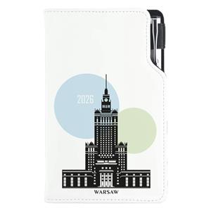 Diary DESIGN weekly pocket 2026 PL - Warsaw